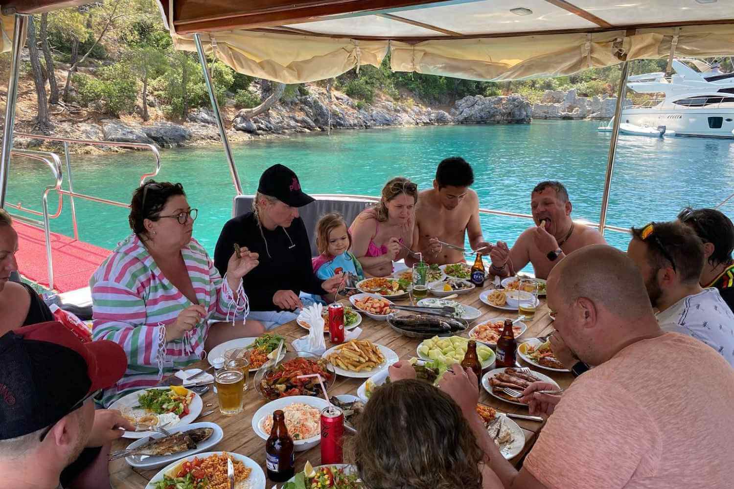 Boat Hire with Crew and Food in Dalaman, Sarigerme, Fethiye
