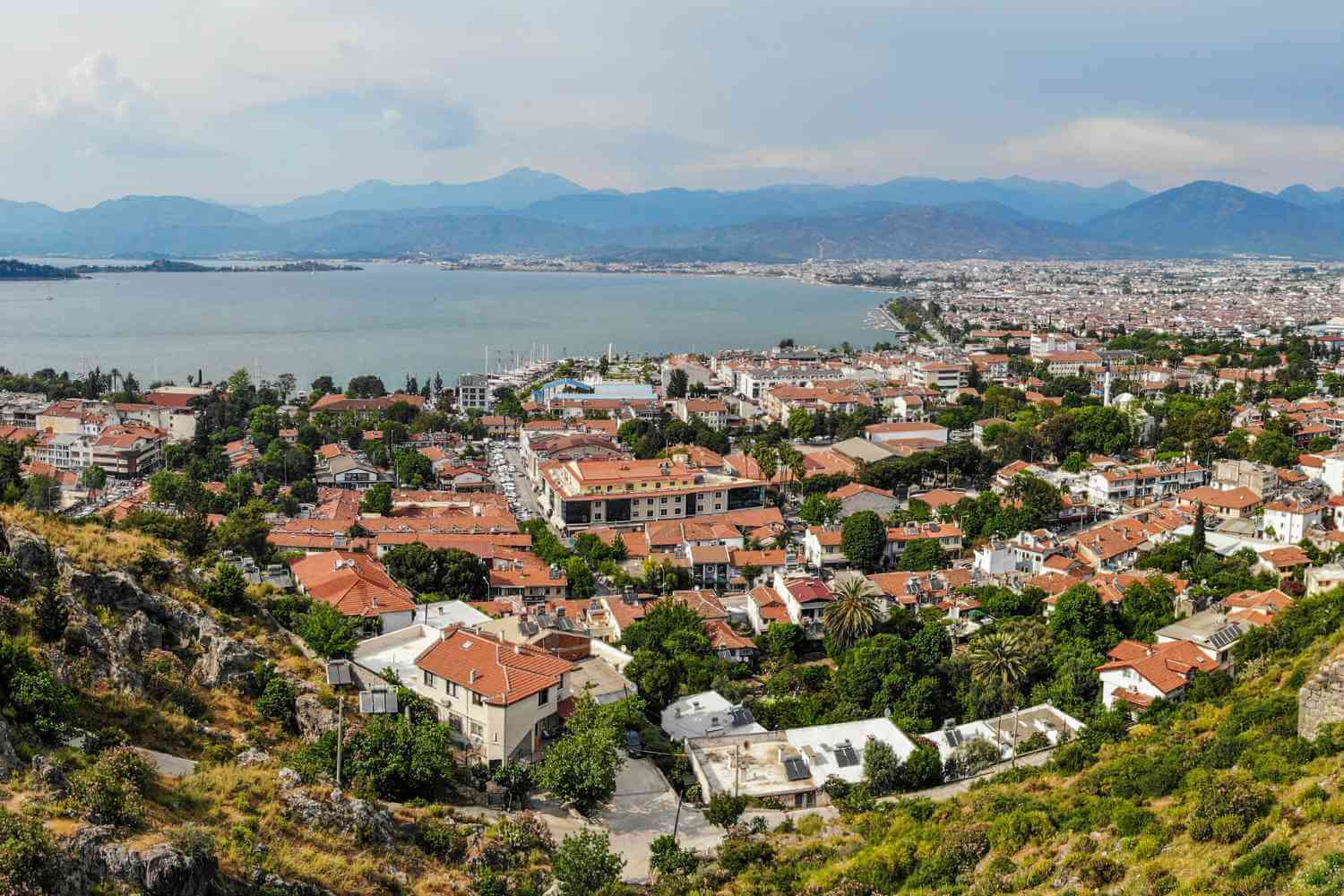 Fethiye area, Hisaronu, Oludeniz and Calis are popular destinations in Turkey for tourists. These resorts are only 15 minutes away by Shuttle Buses (Dolmush) from the Fethiye Town Centre.