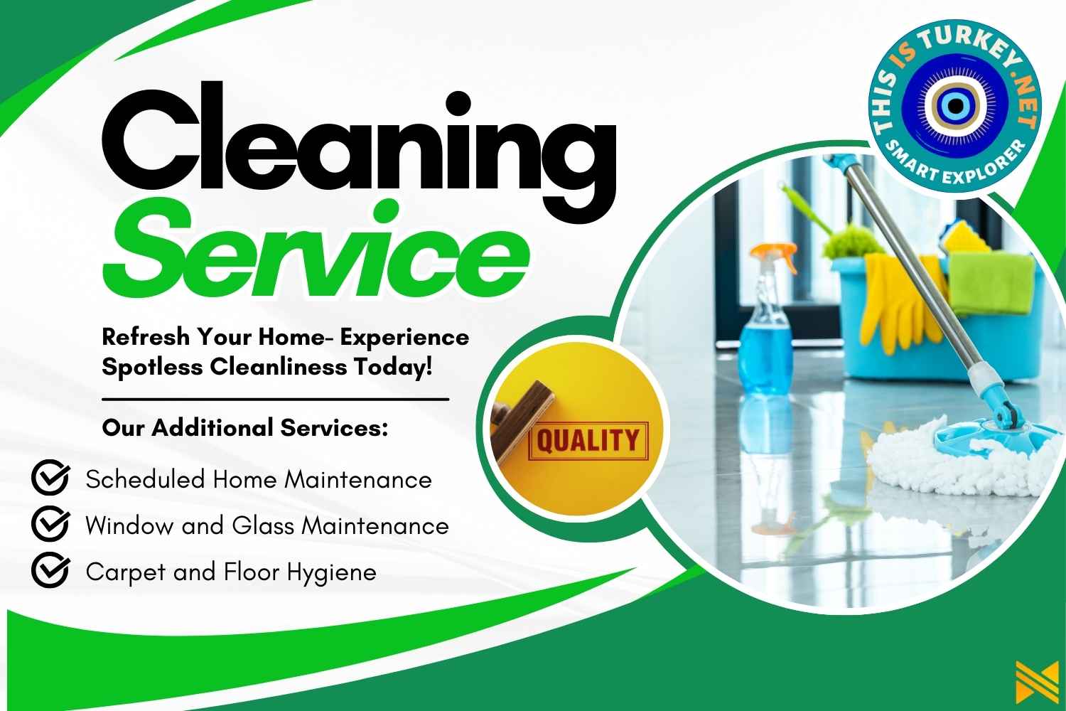 Home Cleaning service in Antalya