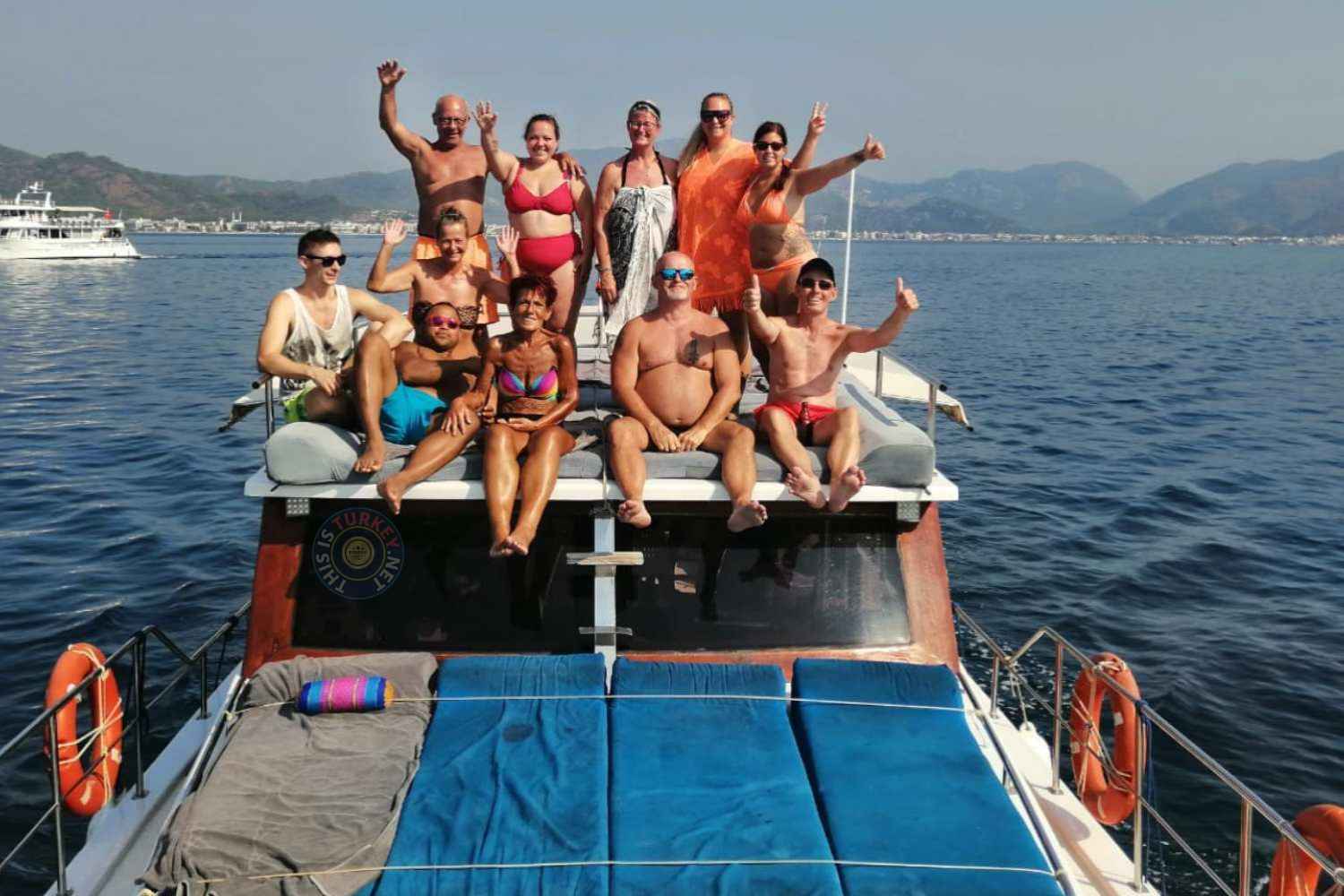 Fishing and swimming in Marmaris, Private boat Hire.